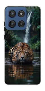 Чохол на Motorola Edge 60 Stylus Leopard in water фото 1 з 1