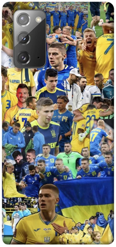 Чехол на Samsung Galaxy Note 20 UA-Football ver.6 фото 1 из 1