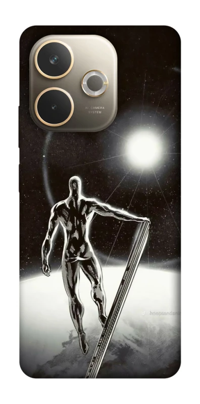 Чохол на Oppo A5 Pro 4G Срібний серфер фото 1 з 1