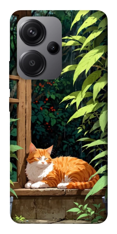 Чохол на Xiaomi Redmi Note 13 Pro+ red cat фото 1 з 1