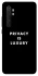 Чохол на Xiaomi Mi Note 10 Lite Privacy is luxury фото 1 з 1