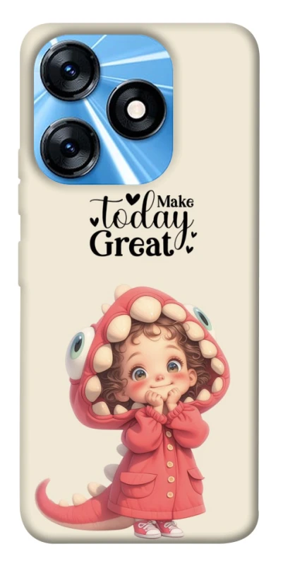 Чохол на TECNO Spark 10 Make today great фото 1 з 1