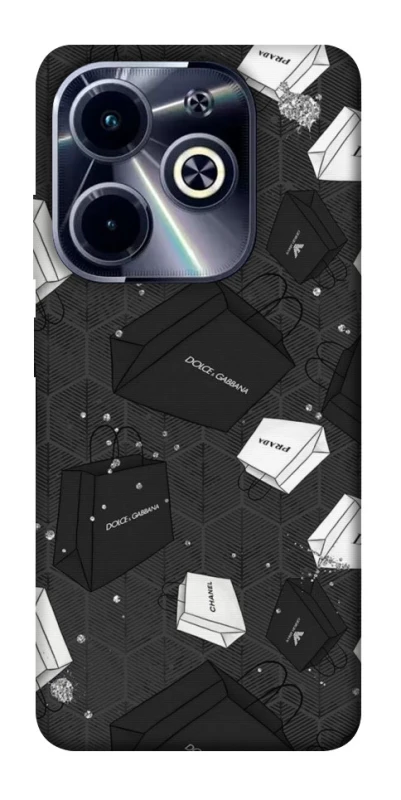 Чехол на Infinix Hot 40i Fashion collage ver.3 фото 1 из 1