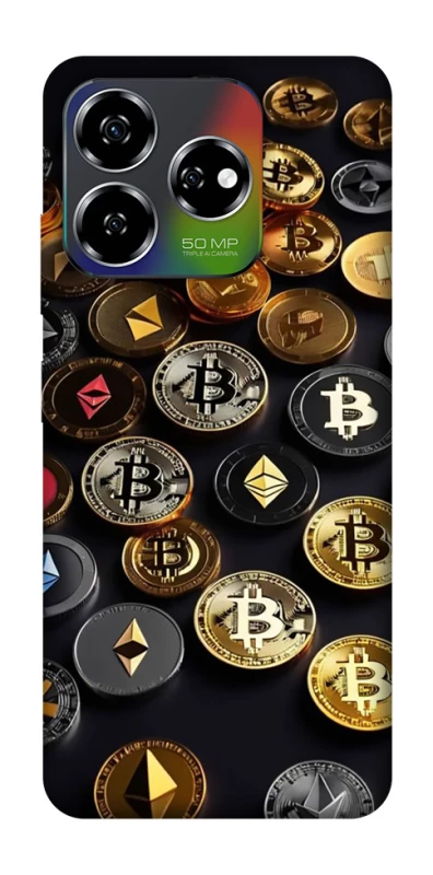 Чохол на ZTE Nubia V60 Many coins фото 1 з 1