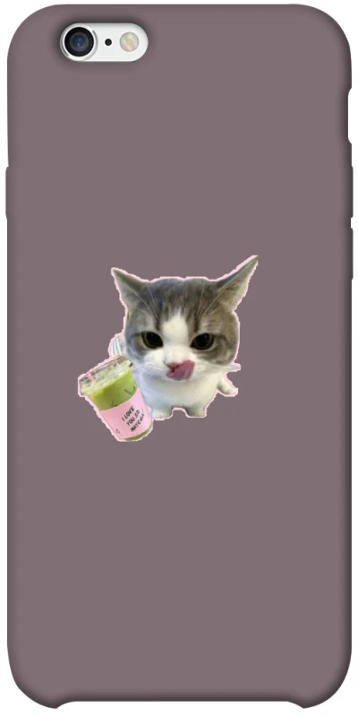 Чехол на Apple iPhone 6/6s plus (5.5") cat matcha фото 1 из 1