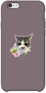 Чехол на Apple iPhone 6/6s plus (5.5") cat matcha фото 1 из 1