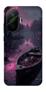 Чехол на Xiaomi Poco F7 Boat and flamingo фото 1 из 1