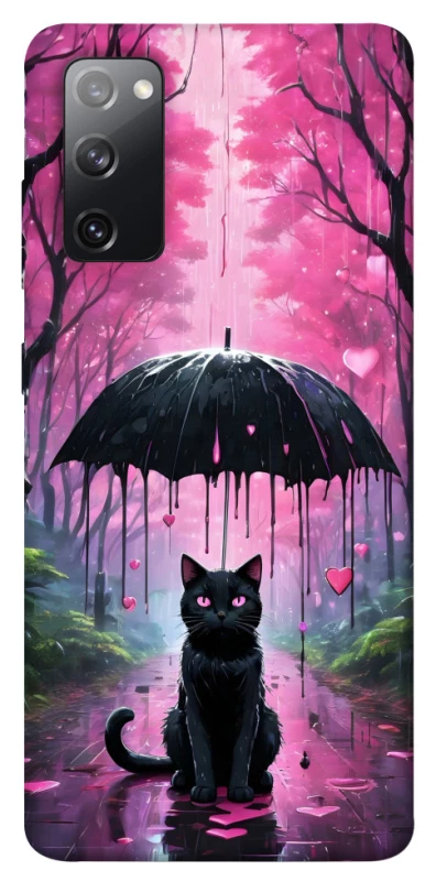 Чохол на Samsung Galaxy S20 FE Black cat фото 1 з 1