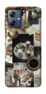 Чехол на Motorola Moto G54 Power Coffee collage ver.4 фото 1 из 1