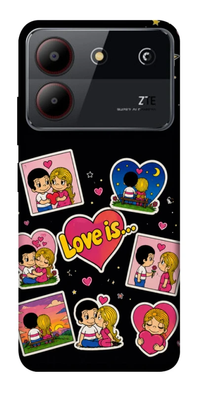 Чохол на ZTE Blade A54 4G Love is фото 1 з 1