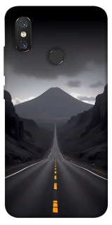 Чехол на Xiaomi Mi 8 Black mountains фото 1 из 1