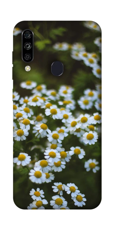 Чехол на ZTE Blade A7 (2020) Ромашки v13 фото 1 из 1