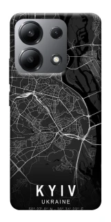 Чехол на Xiaomi Redmi Note 13 4G Kyiv map фото 1 из 1