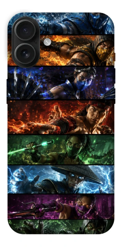 Чохол на Apple iPhone 16 Plus Mortal Kombat ver.2 фото 1 з 1