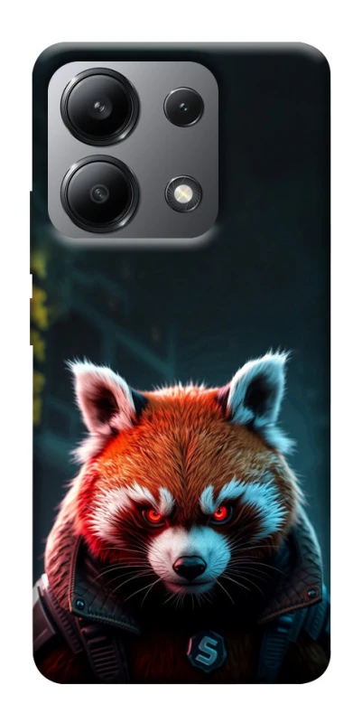 Чохол на Xiaomi Redmi Note 13 4G Cyber Red Panda фото 1 з 1