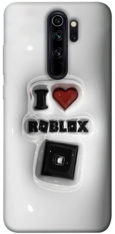 Чохол на Xiaomi Redmi Note 8 Pro I love Roblox фото 1 з 1