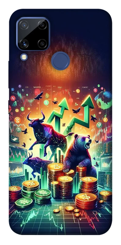 Чехол на Realme C15 Crypto market фото 1 из 1
