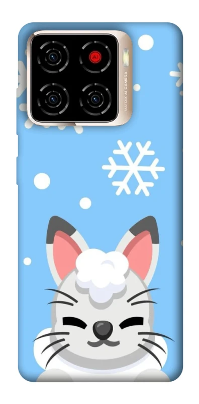 Чохол на ZTE Blade A56 Adopt Me Snow Kitty Smile фото 1 з 1