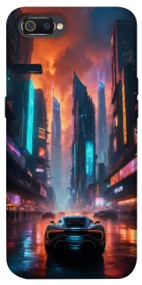 Чехол на Realme C2 Cyber city фото 1 из 1