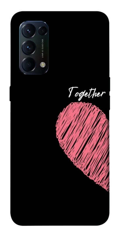 Чехол на Oppo Reno 5 4G Pair romantic theme ver.12 фото 1 из 1
