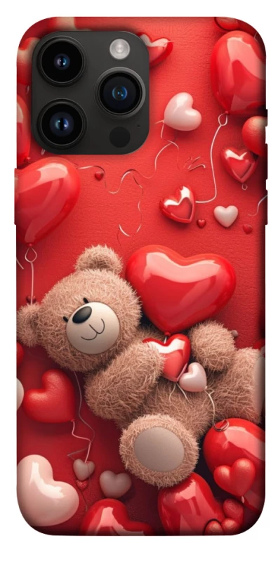 Чехол на Apple iPhone 14 Pro Max (6.7") bear in hearts фото 1 из 1