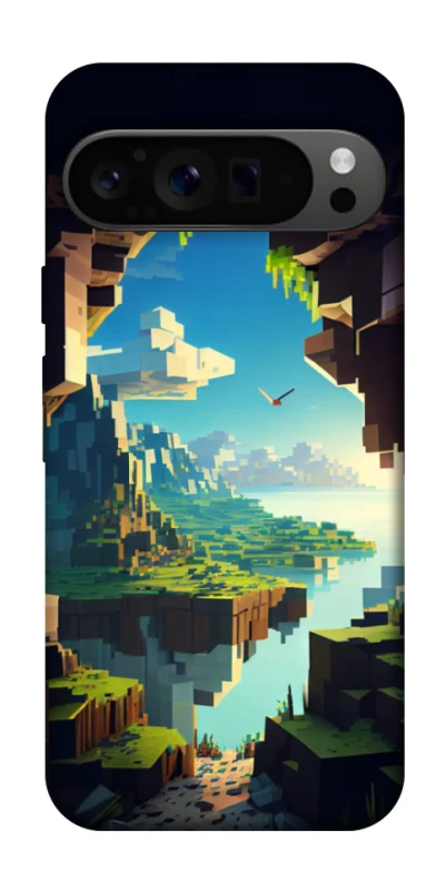 Чехол на Google Pixel 9 Pro Minecraft sunrise фото 1 из 1