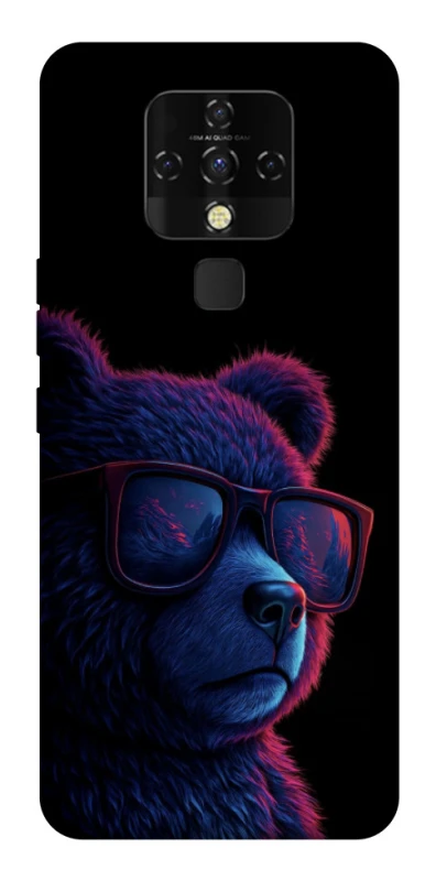 Чехол на TECNO Camon 16 SE Cool Bear фото 1 из 1