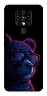 Чехол на TECNO Camon 16 SE Cool Bear фото 1 из 1