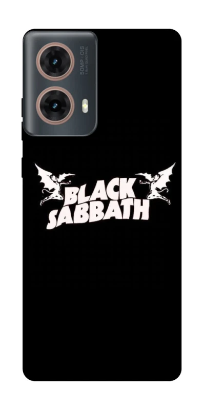 Чохол на Motorola Moto G85 Black Sabbath logo ver.2 фото 1 з 1