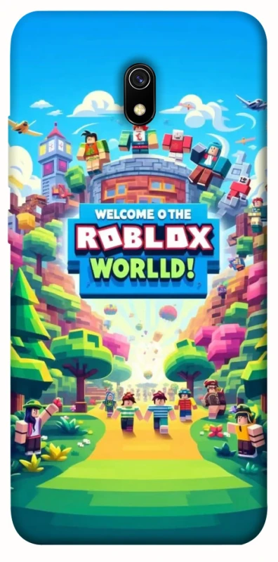 Чехол на Xiaomi Redmi 8a Roblox World фото 1 из 1