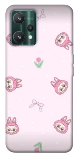 Чохол на Realme 9 Pro Labubu Flower фото 1 з 1
