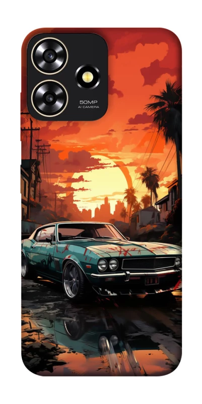 Чохол на ZTE Blade A73 4G Car at sunset фото 1 з 1