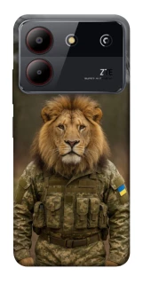 Чохол на ZTE Blade A54 4G Лев захисник фото 1 з 1