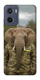 Чехол на Motorola Moto G05 Слон защитник фото 1 из 1