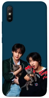 Чохол на Xiaomi Redmi 9A Lee Know and Han - Stray Kids фото 1 з 1