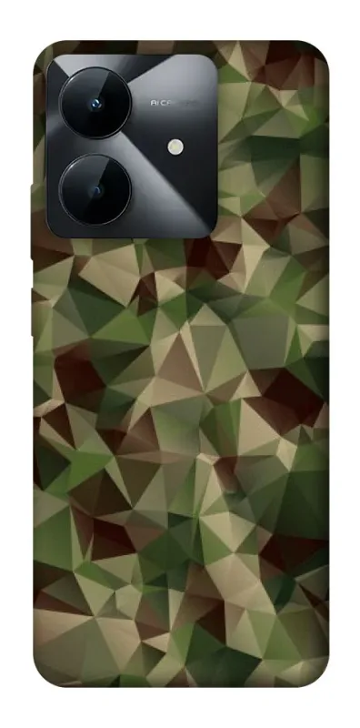 Чехол на Realme Note 60x camouflage v2 фото 1 из 1