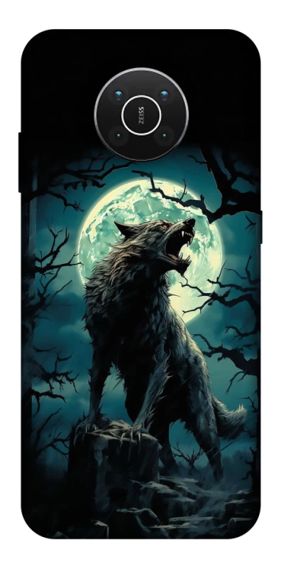 Чохол на Nokia X10 / X20 Вовк під місяцем фото 1 з 1