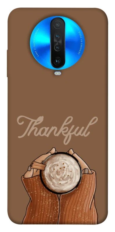 Чохол на Xiaomi Redmi K30 Thankful coffee фото 1 з 1