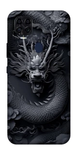 Чохол на ZTE Blade v2020 black dragon фото 1 з 1
