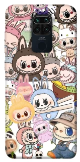 Чехол на Xiaomi Redmi Note 9 / Redmi 10X All Labubus фото 1 из 1