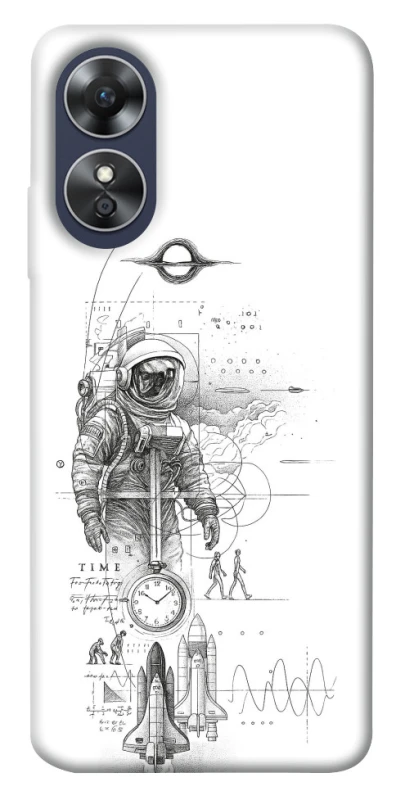 Чехол на Oppo A17 Tattoo ver.1 фото 1 из 1