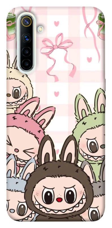 Чехол на Realme 6 All Labubu 2 фото 1 из 1