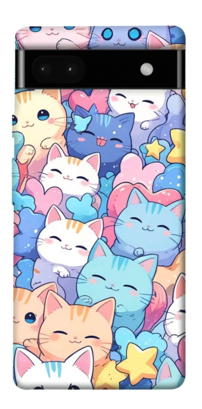 Чехол на Google Pixel 6a Funny Kittens ver.3 фото 1 из 1