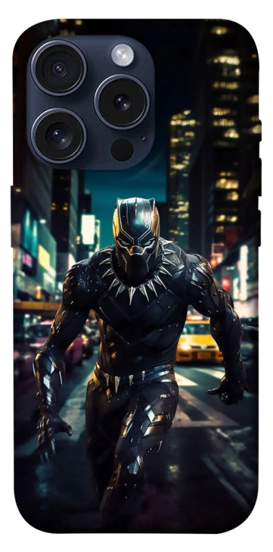Чехол на Apple iPhone 15 Pro (6.1") Black Panther фото 1 из 1