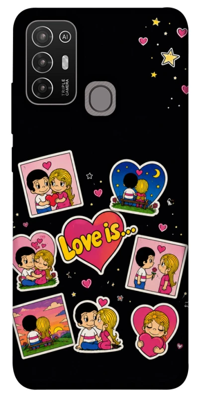 Чехол на ZTE Blade A52 Love is фото 1 из 1
