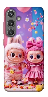 Чехол на Samsung Galaxy S24 FE Labubu twins ver.2 фото 1 из 1