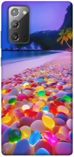 Чохол на Samsung Galaxy Note 20 Каміння світиться на березі фото 1 з 1