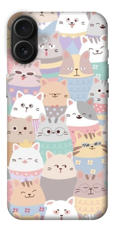 Чохол на Apple iPhone 16 Plus Funny Kittens ver.2 фото 1 з 1