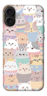 Чохол на Apple iPhone 16 Plus Funny Kittens ver.2 фото 1 з 1