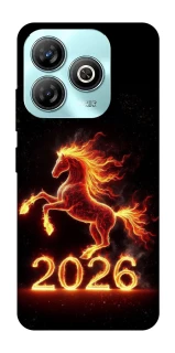 Чохол на ZTE Blade A75 4G Red Fire Horse ver.1 фото 1 з 1